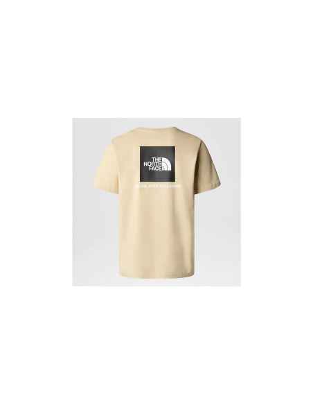 M S/S REDBOX TEE GRAVEL Gravel THE NORTH FACE