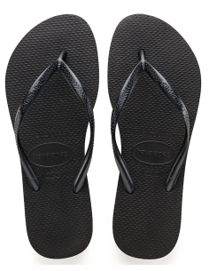 HAV. SLIM Black HAVAIANAS