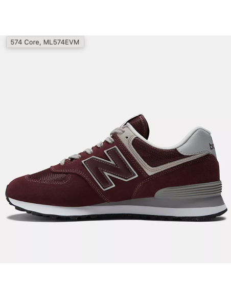 574 Core Burgundy NEW BALANCE