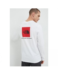 M L/S RED BOX TEE - EU TNF...