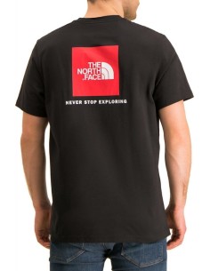 M S/S RED BOX TEE TNF BLACK...
