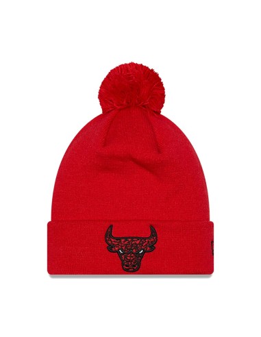 INFILL BOBBLE BEANIE CHIBUL  FDR RED...
