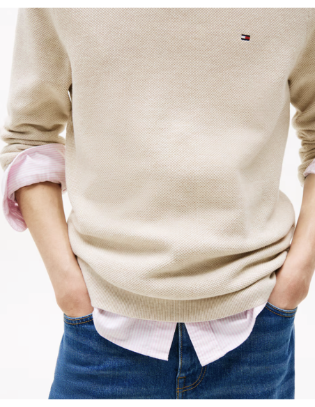 jersey BEIG TOMMY HILFIGER