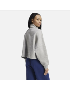 ESS HALF ZIP FL MGREYH ADIDAS 2