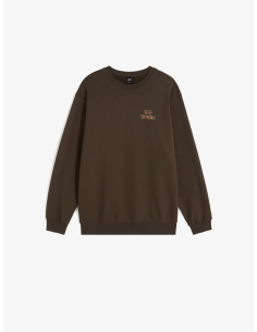 STOMPER LOOSE FIT CREW COAL...