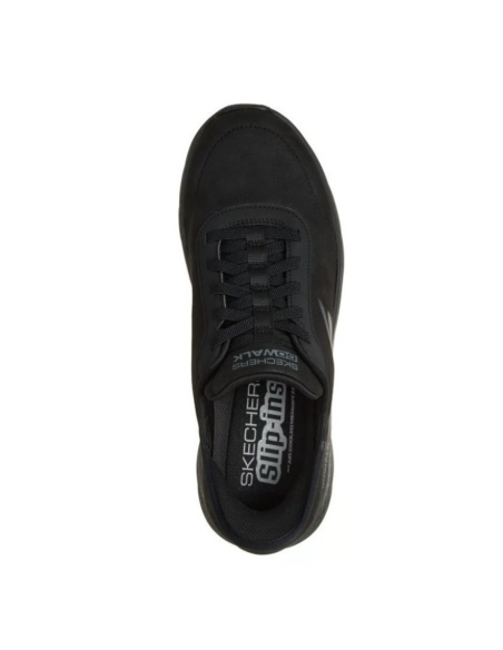 GO WALK FLEX - SMOOTH MOTION Black Textile SKECHERS