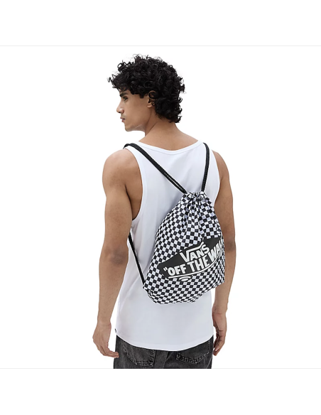 WM BENCHED BAG Black/White Checkerboard VANS