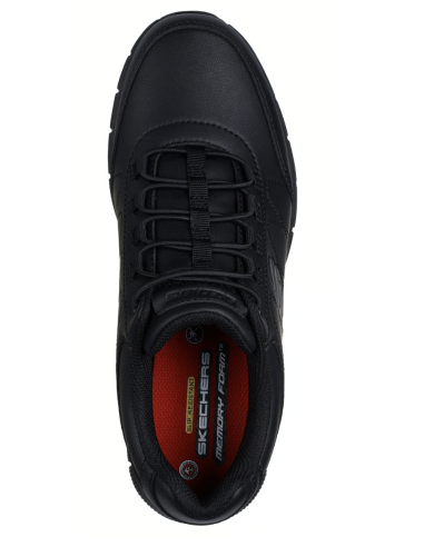 NAMPA- OSIL Black Synthetic SKECHERS