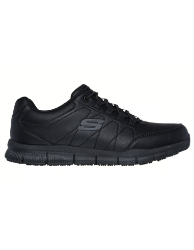 NAMPA- OSIL Black Synthetic SKECHERS