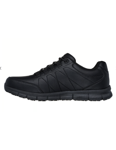 NAMPA- OSIL Black Synthetic SKECHERS