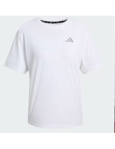 Run Ess Tee W WHITE ADIDAS